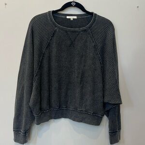 Zsupply waffle knit top